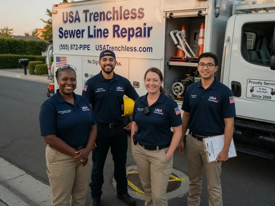 Sewer Line Repair company in Brookside, NJ